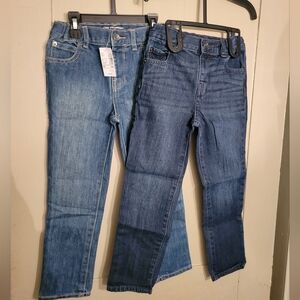 Children's Place 5T True Indigo/Dark Wash 2-pack